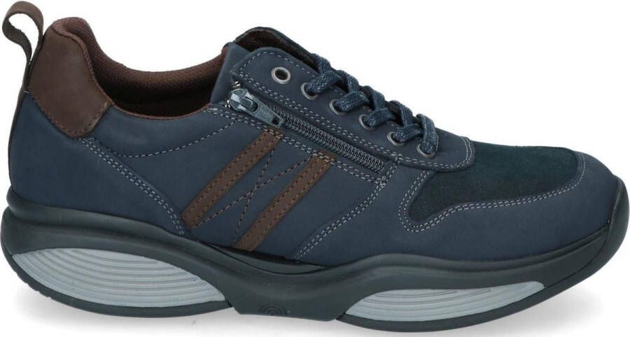 Xsensible Sneakers Heren Lage sneakers Herenschoenen Nubuck 30073.2 Blauw