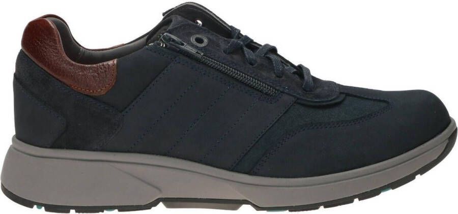 XSENSIBLE Lage Sneakers Heren 30405.2 Maat: 43 Materiaal: Suède Kleur: Blauw - Foto 3