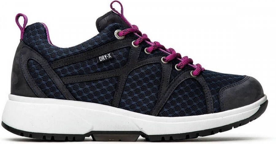 Xsensible Blauwe Combo Stof Stretchwalker Sneakers voor Dames Blue Dames