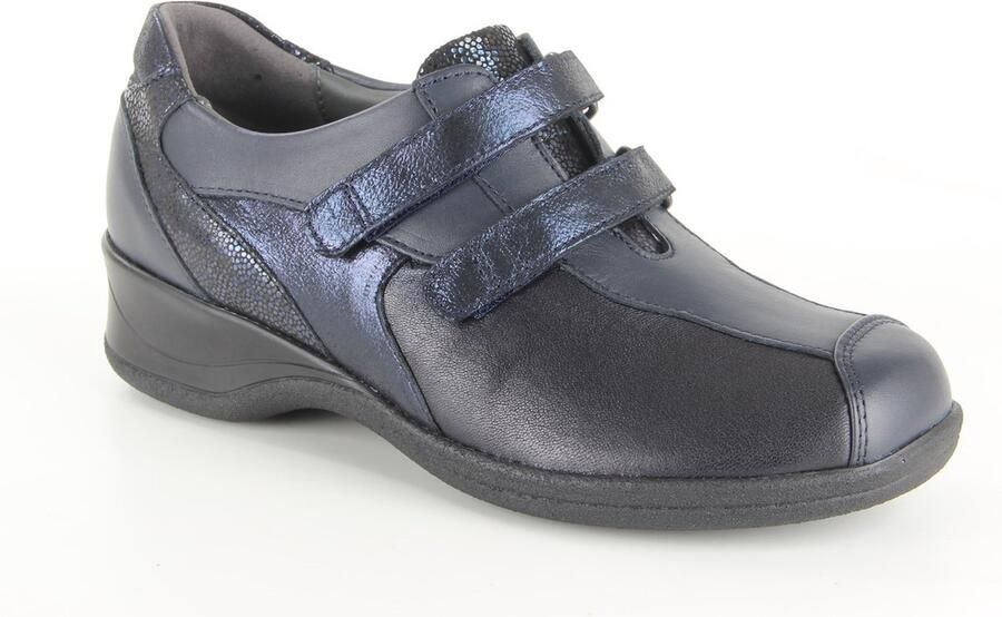 Xsensible 10027.3.223-HX dames klittenbandschoenen (8) blauw