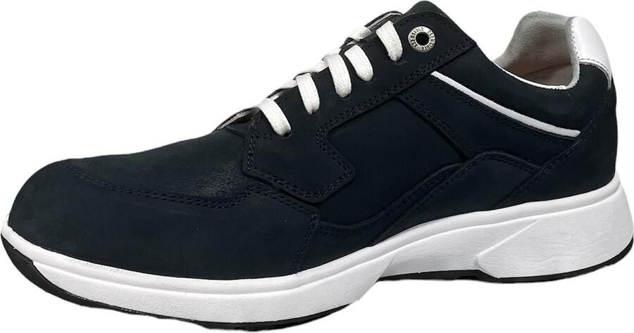 Xsensible ZURICH 30406.2.220 Blauwe stretchwalker heren sneakers wijdte H - Foto 13