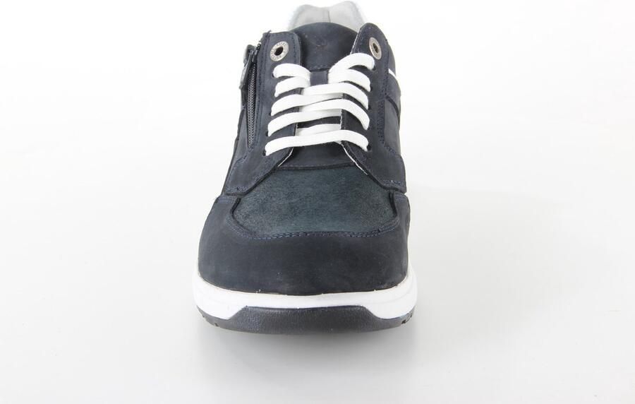 Xsensible ZURICH 30406.2.220 Blauwe stretchwalker heren sneakers wijdte H - Foto 6