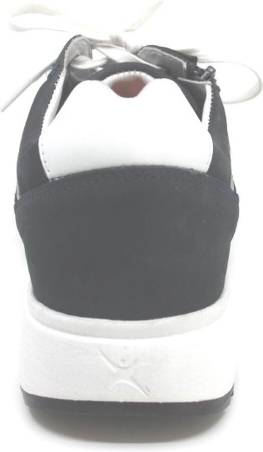 Xsensible ZURICH 30406.2.220 Blauwe stretchwalker heren sneakers wijdte H - Foto 10