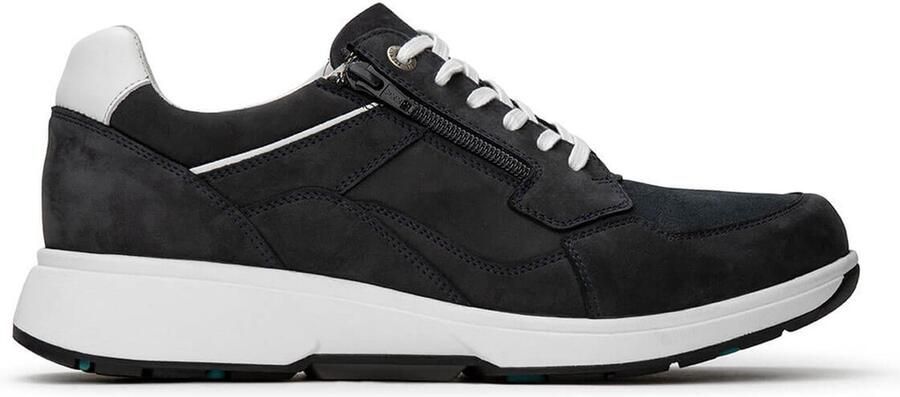Xsensible ZURICH 30406.2.220 Blauwe stretchwalker heren sneakers wijdte H - Foto 14