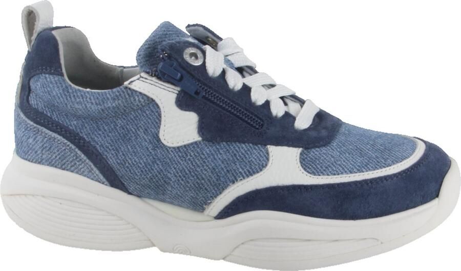 Xsensible 32005.5.255-H dames veterschoenen sportief (5) blauw - Foto 2