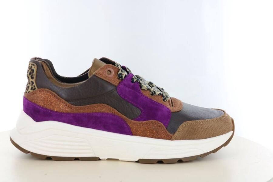 Xsensible Stretchwalker Sneaker Golden Gate Lady 33000.3.370 Cognac Combi