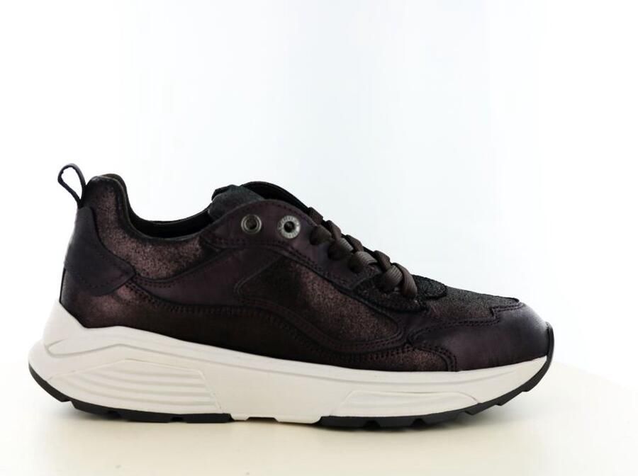 XSENSIBLE Lage sneakers Dames Milau Suède Paars - Foto 2