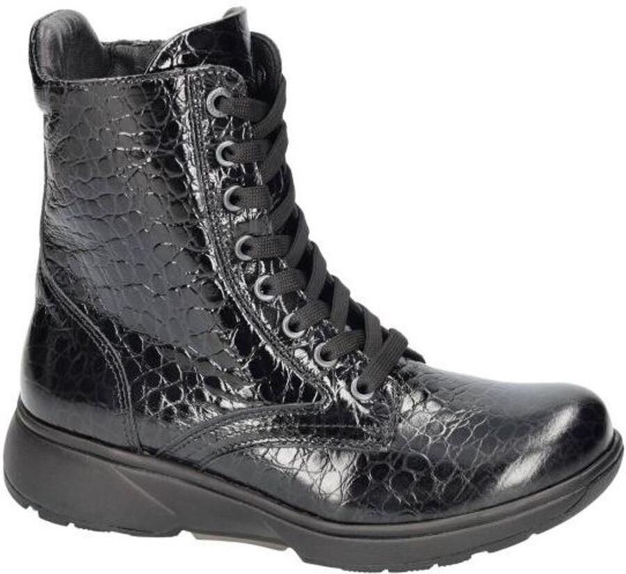 Xsensible Albi Stretchwalker Veterboots Dames Zwart