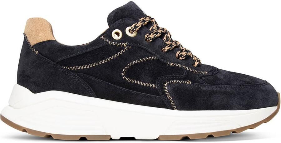 Xsensible art. 33002.4 220 Ponte Vecchio Navy dames sneaker donkerblauw