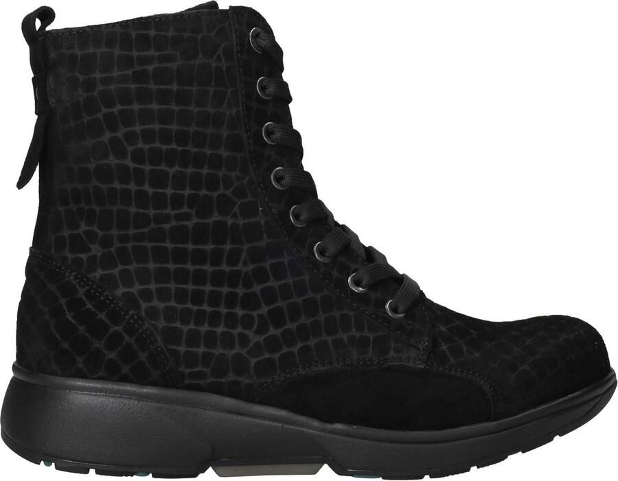 Xsensible 30224.2.006-HX dames veterboots sportief zwart