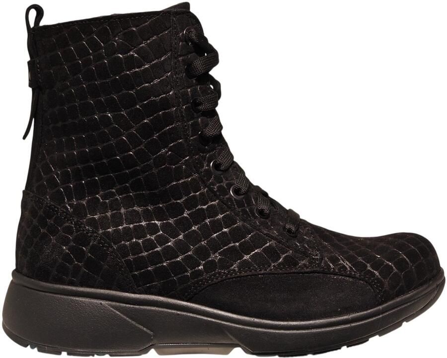 Xsensible 30224.2.006-HX dames veterboots sportief zwart