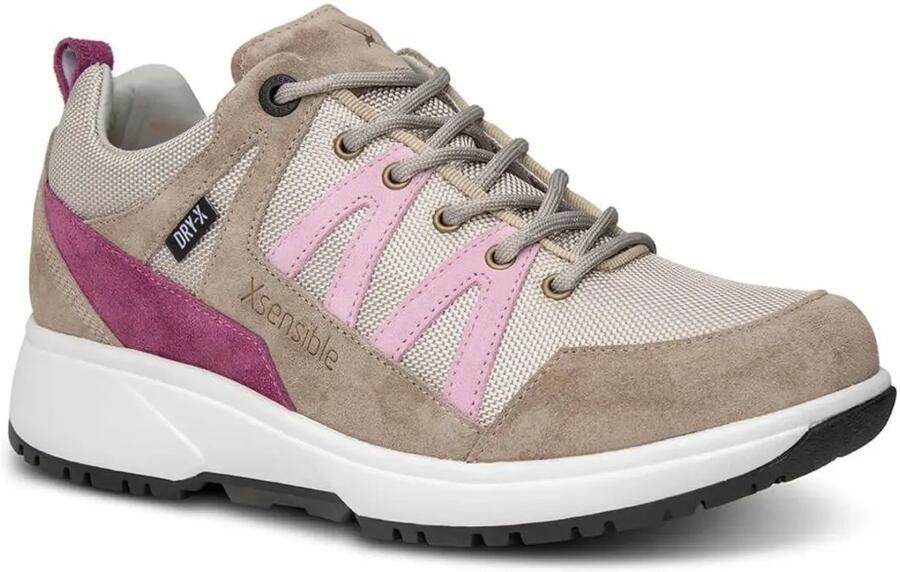 Xsensible Bodo 40208.5.530 Taupe combi lage wandelschoen