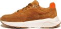 Xsensible bruine suède dames sneakers Ponte Vecchio - Cognac Naturel/Beige