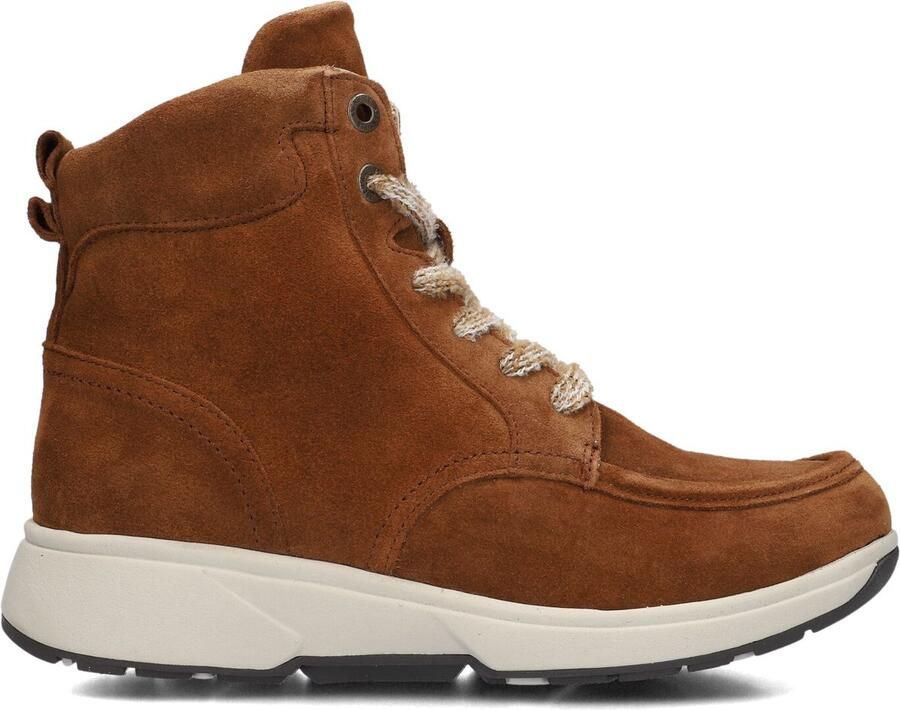 XSENSIBLE Hoge Sneakers Dames Romagna Maat: 37 Materiaal: Suède Kleur: Bruin - Foto 2