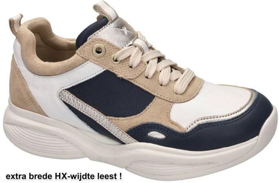 Xsensible -Dames combinatie kleuren sneakers