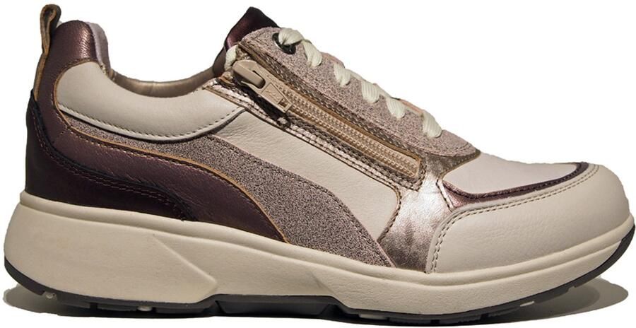 Xsensible 30222.3.530-HX dames veterschoenen sportief beige - Foto 3