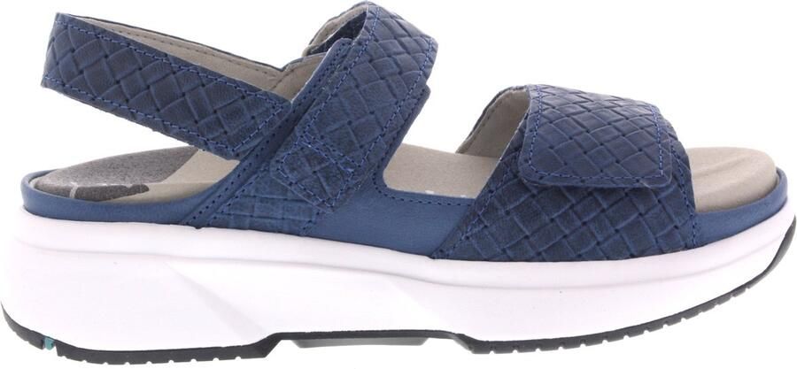 Xsensible NIKITI 30299.5.254 Blauwe dames Stretchwalker wandelsandalen wijdte H