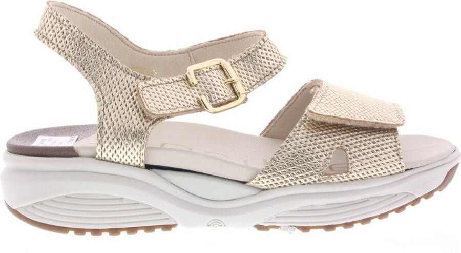 Xsensible Comfortabele Gouden Zomer Sandaal Yellow Dames - Foto 3