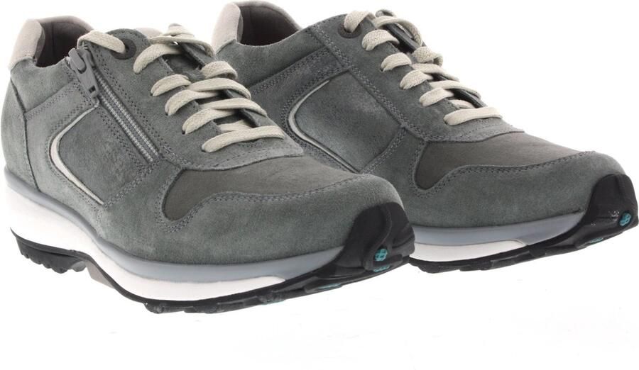Xsensible Stretchwalker Dames Sneakers in Suede (Groen) - Foto 6
