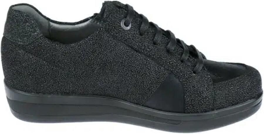 Xsensible 10186.2 Alia 001 Black K-Wijdte Veterschoenen