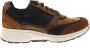 Xsensible Stretchwalker Sneaker Andorra 30229.2.370 HX Cognac Combi - Thumbnail 1