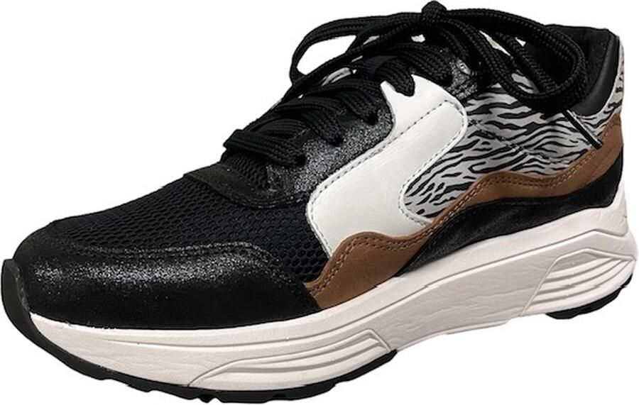 Xsensible 33000.1 Golden Gate Lady Black Combi G-Wijdte Veterschoenen - Foto 10