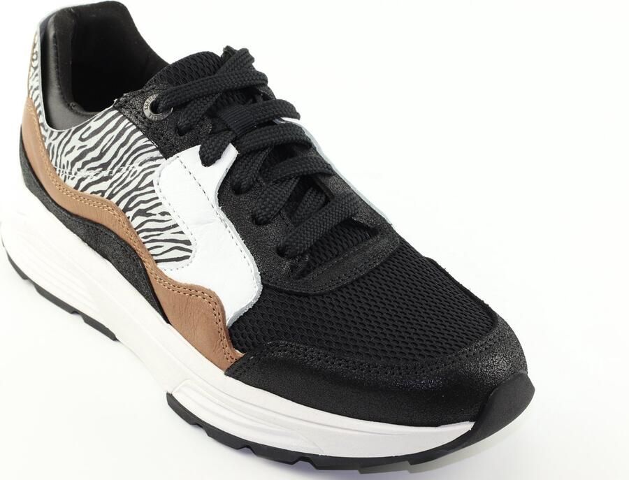 Xsensible 33000.1 Golden Gate Lady Black Combi G-Wijdte Veterschoenen - Foto 2