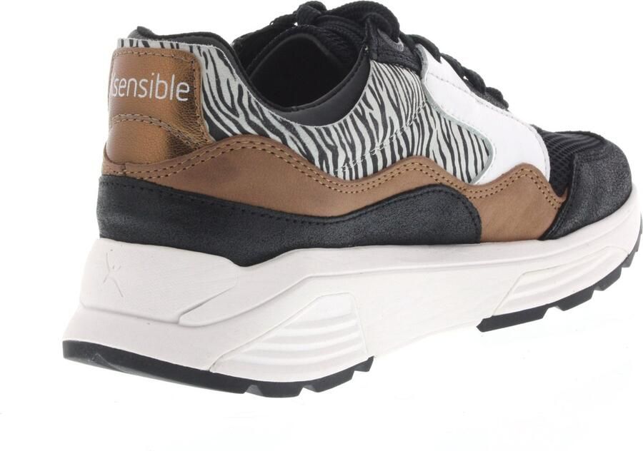 Xsensible 33000.1 Golden Gate Lady Black Combi G-Wijdte Veterschoenen - Foto 5