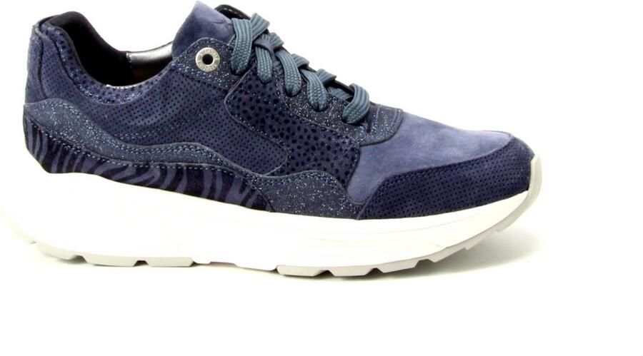 Xsensible Stretchwalker Sneaker Golden Gate Lady 33000.2.259 GX Denim Fantasy Blauw - Foto 2