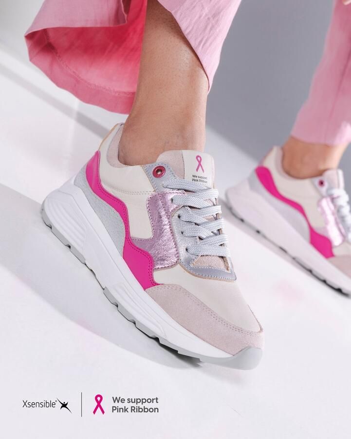 XSENSIBLE Lage Sneakers Dames Golden Gate Lady Maat: 38 Materiaal: Leer Kleur: Beige