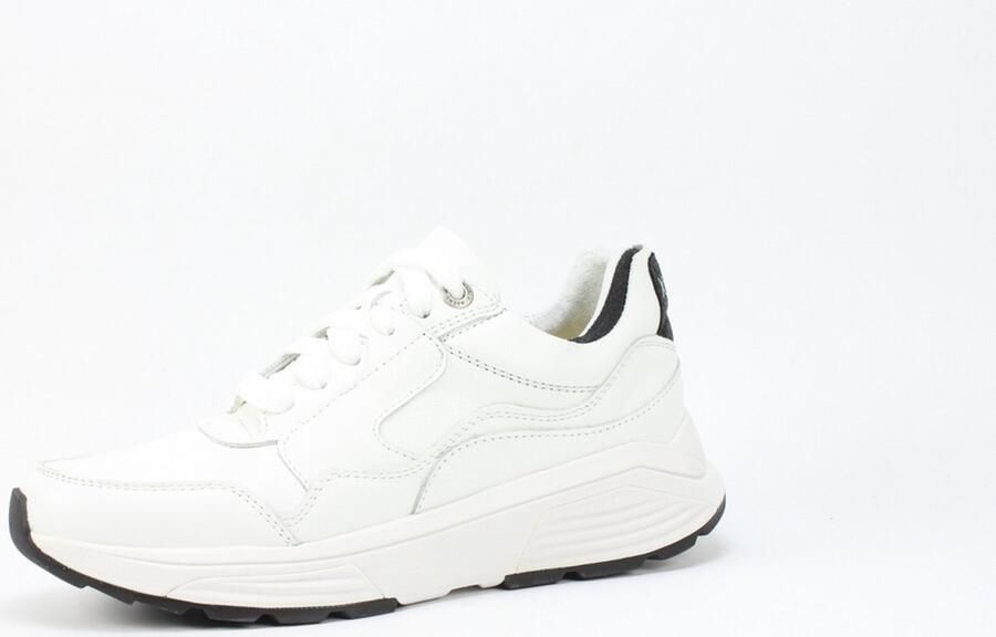 Xsensible Witte sneaker met stretch gevormd voetbed en verharde hiel White Dames - Foto 6