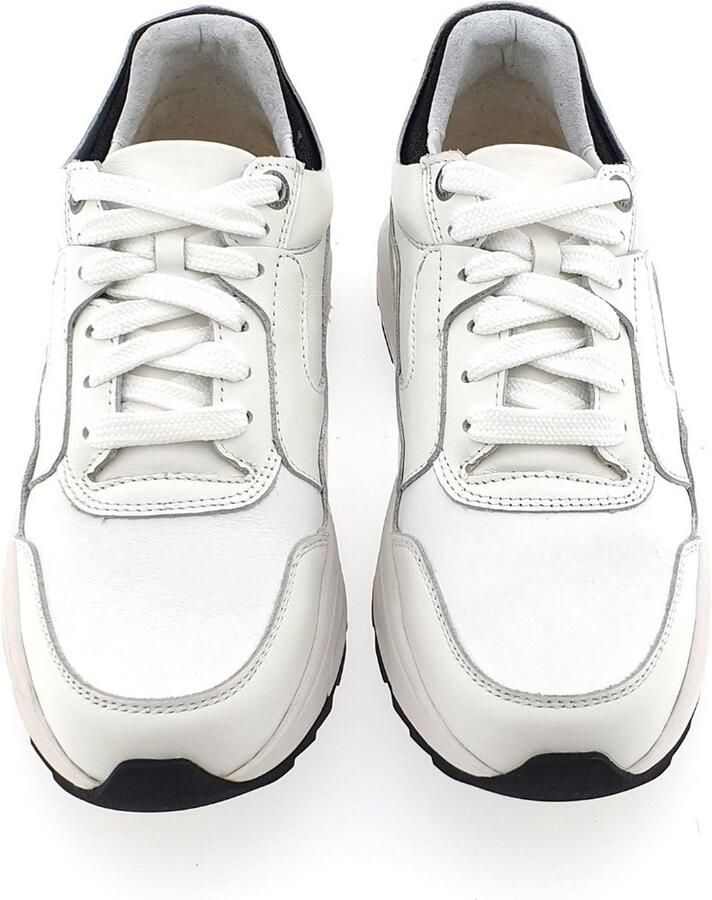 Xsensible Witte sneaker met stretch gevormd voetbed en verharde hiel White Dames - Foto 3