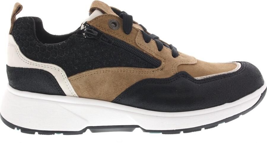 Xsensible Stretchwalker Sneaker Grenoble 30215.2.080 HX Zwart Bruin Combi - Foto 2