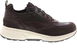 Xsensible Stretchwalker Sneaker Grenoble 30215.3.360 HX Dark Brown Combi