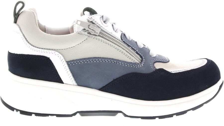 XSENSIBLE Lage Sneakers Dames Grenoble Maat: 42 Materiaal: Leer Kleur: Blauw - Foto 2