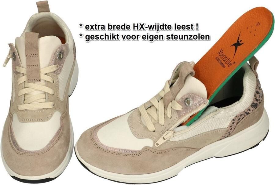 Xsensible 30215 Grenoble Nude beige panter accent HX Kleur Multi) - Foto 8