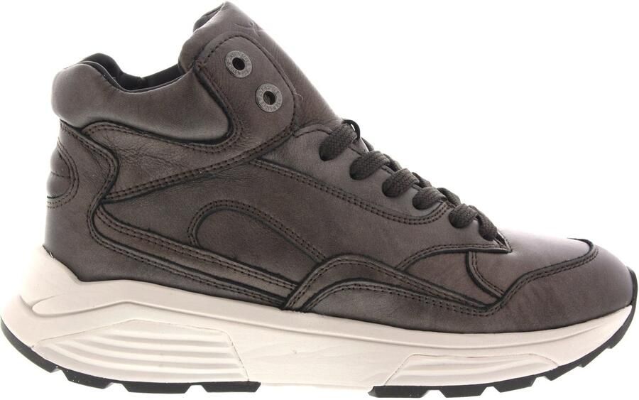 Xsensible Dames Veterschoenen Iron Brown G Bruin