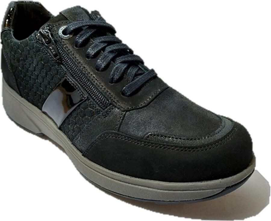 Xsensible Stretchwalker Sneaker Koblenz 30216.2.002 HX Zwart Combi - Foto 3