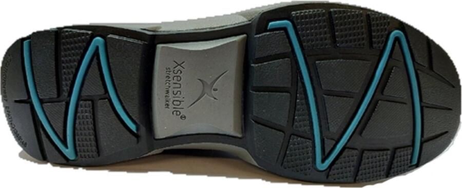 Xsensible Stretchwalker Sneaker Koblenz 30216.2.002 HX Zwart Combi - Foto 10