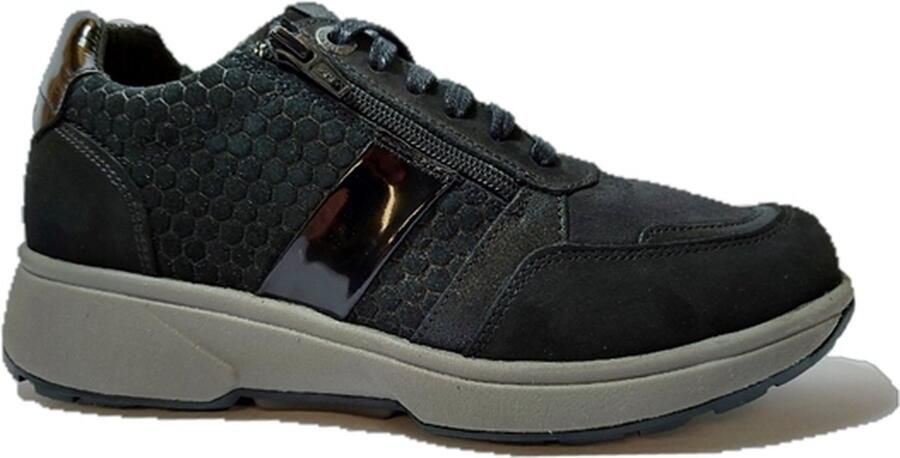 Xsensible Stretchwalker Sneaker Koblenz 30216.2.002 HX Zwart Combi - Foto 7