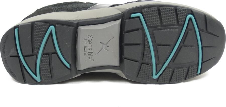 Xsensible Stretchwalker Sneaker Koblenz 30216.2.002 HX Zwart Combi - Foto 9
