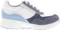 Xsensible Dames Veterschoenen Lima Denim Combi Hx Jeansblauw - Blauw