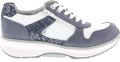 Xsensible Dames Veterschoenen New Jersey Denim Combi Gx Jeansblauw - Jeansblauw
