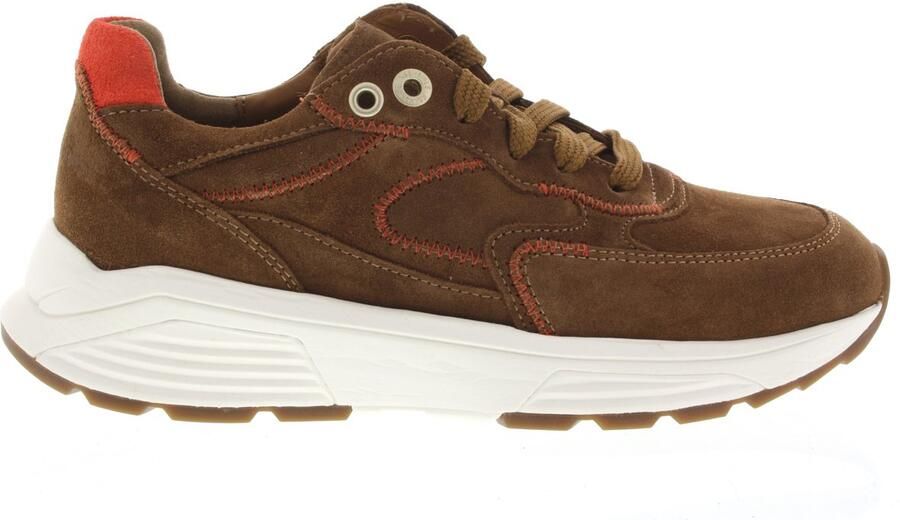 Xsensible Dames Veterschoenen Ponte Vecchio G Cognac