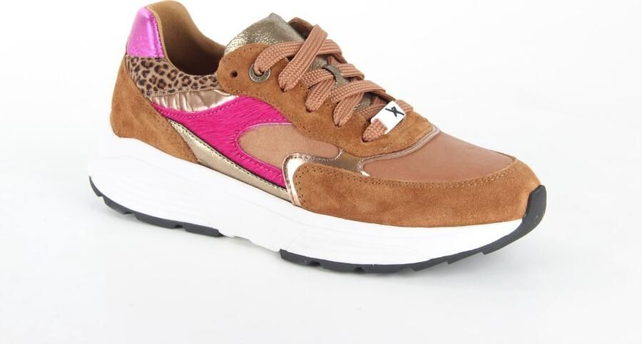 Xsensible 33002.5 Ponte Vecchio 370 Cognac Combi G-Wijdte Veterschoenen - Foto 2