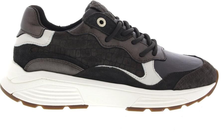 XSENSIBLE Lage Sneakers Dames Rainbow Suède Bruin - Foto 2