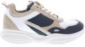 Xsensible Dames Veterschoenen Swx28 Navy Combi Hx Donkerblauw - Donkerblauw