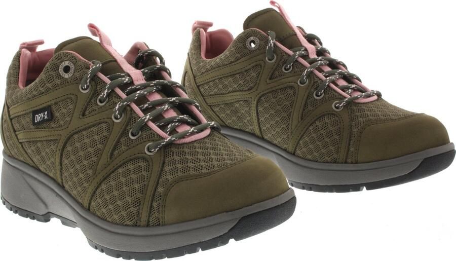 Xsensible Dames Wandelschoenen Stockholm Moss pink40202.5.47 Groen - Foto 6