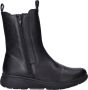 XSENSIBLE Enkelboots Dames Ferraro Leer Zwart - Thumbnail 1
