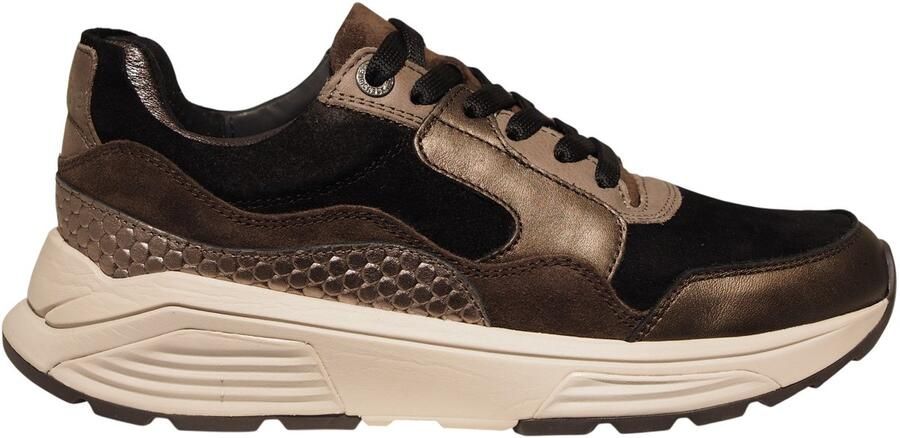 Xsensible Dames Veterschoenen Golden Gate Lady Darkbrown Donkerbruin
